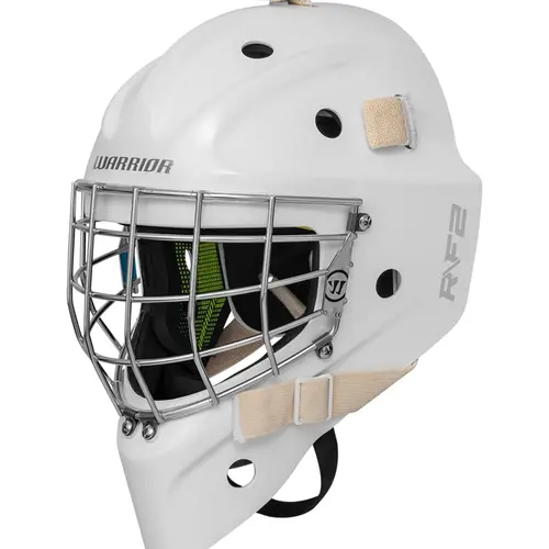 Warrior Warrior R/F2 E Certified Goal Helmet - Senior - White