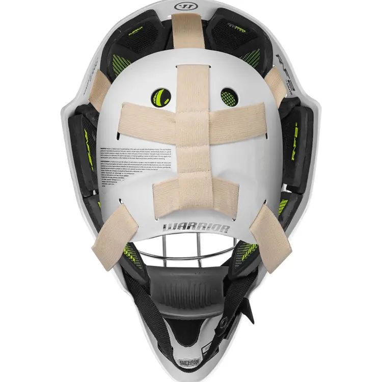 Warrior Warrior R/F2 E Certified Goal Helmet - Senior - White