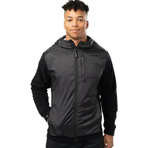 Bauer Bauer FLC Polartech Full Zip Jacket - Senior - Black