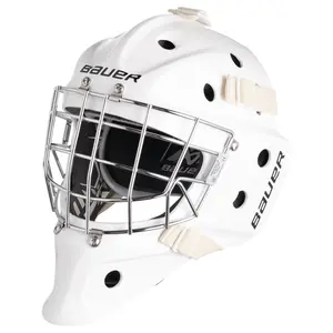 Bauer Bauer 930 Goal Helmet - White - Junior