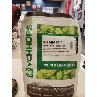 YCHHOPS Leaf Hops, Dom, Summit 1oz