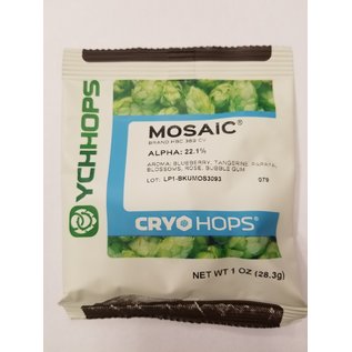 YCHHOPS 1 oz Mosaic Cryo hop Pellets