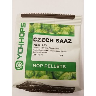 YCHHOPS 1 oz Czech Saaz Pellets