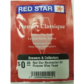 Red Star Red Star Montrachet All Purpose Wine Yeast (red)
