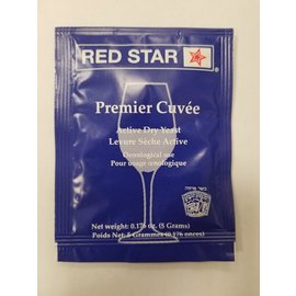 Red Star Red Star Premier Cuvee Wine Yeast (blue)