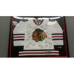 Blackhawks Team Signed Jersey