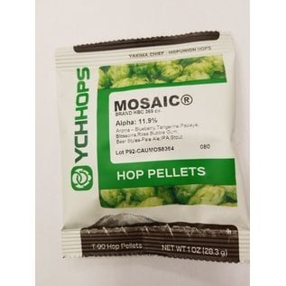 YCHHOPS 1 oz US Mosaic Pellets