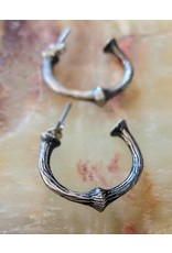 Bora Jewelry Two-Thirds Hoop Earrings
