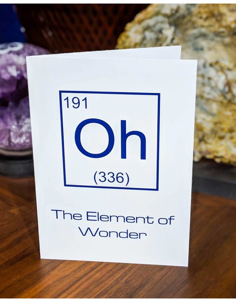 Element Of Wonder Greeting Card Igneous Theory igneous theory element of wonder greeting card