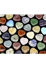 Crystal River Gems Assorted Heart Thumb Stone