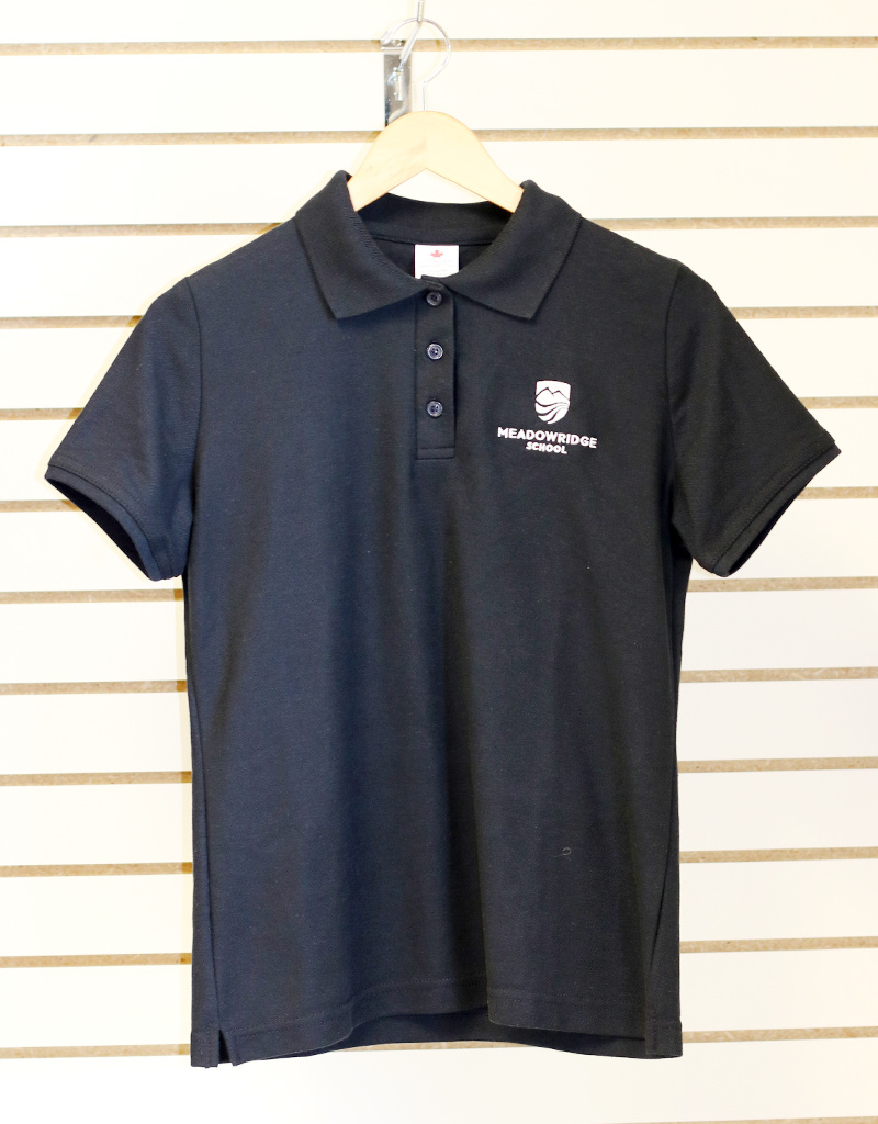 Ring Spun Tapered S/S Polo - Ladies Fit - Meadowridge School Store