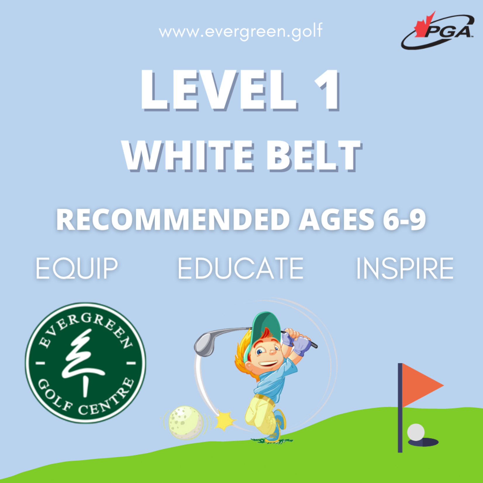 2022 Kick-In Level 1 White Belt Ages 6-9 Saturdays May 7,14,21 12:00-1:00pm