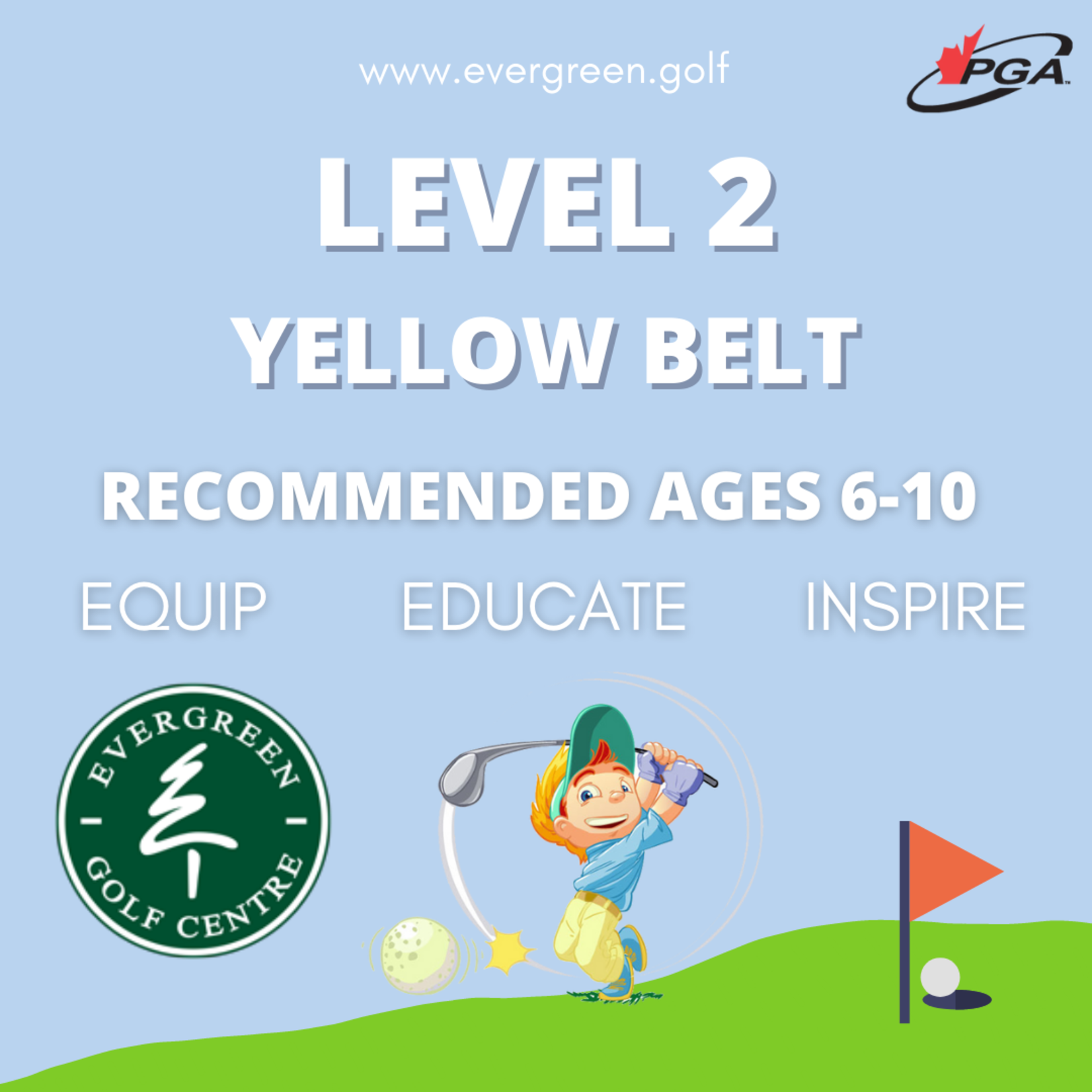 2022 Kick-In Level 2 Yellow Belt Ages 6-10 Tuesdays July 5,12,19 5:00-6:00pm
