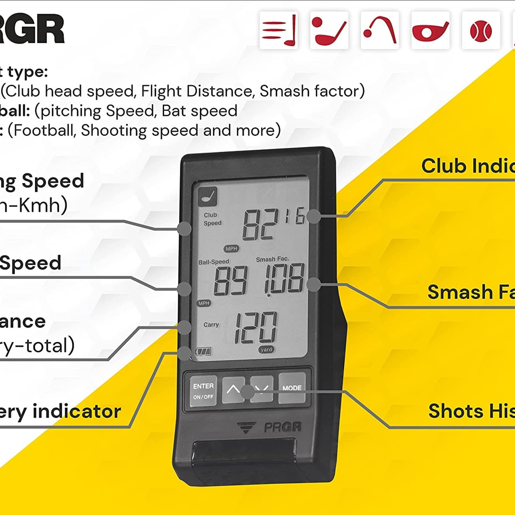 PRGR PRGR Mobile Launch Monitor
