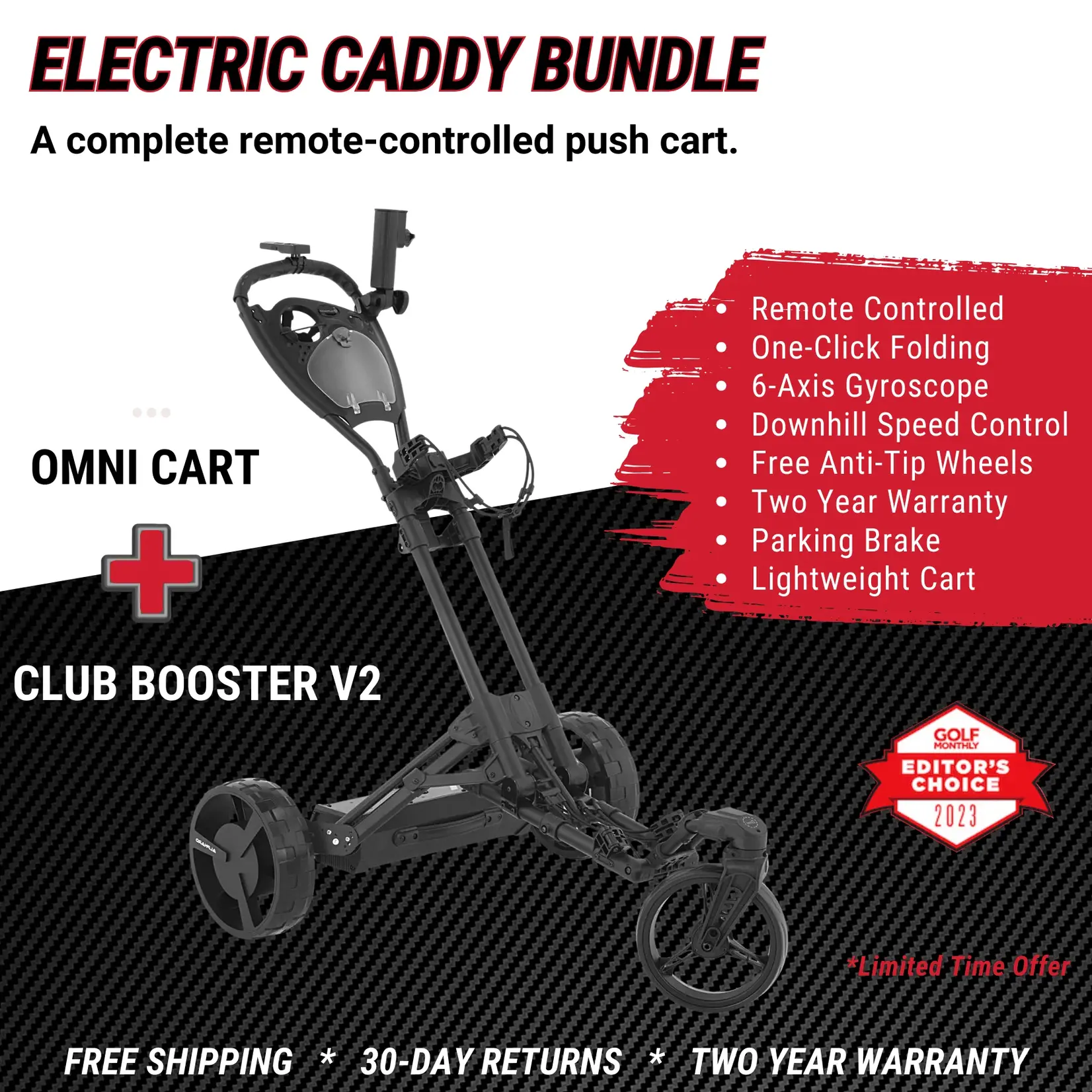 EWHEELS Alphard EWheels Club Booster V2 & Omni Cart Package