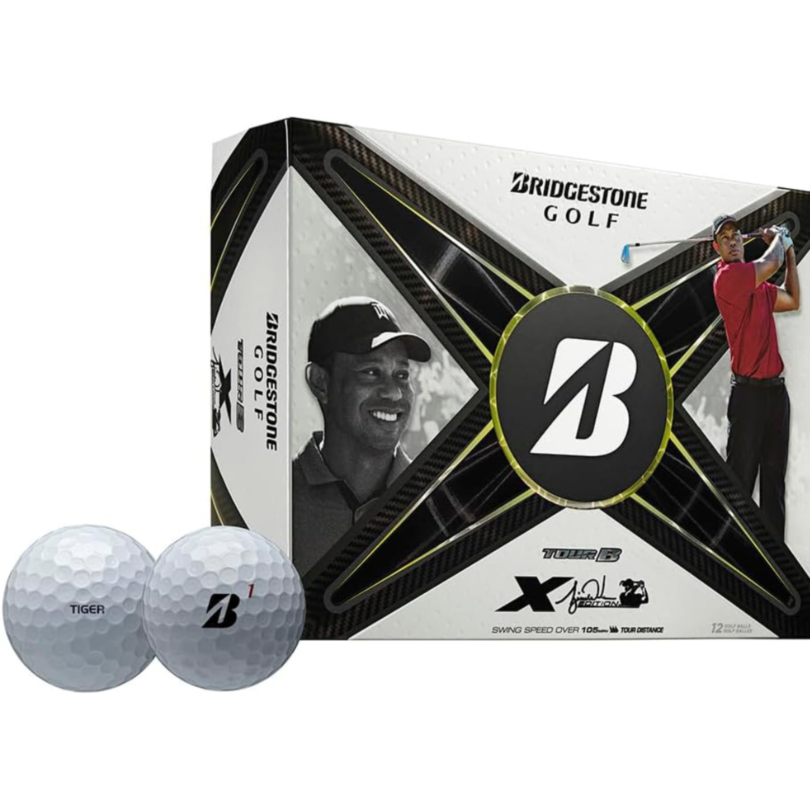 Bridgestone Bridgestone Tour B X Tiger Woods (24) Dozen White