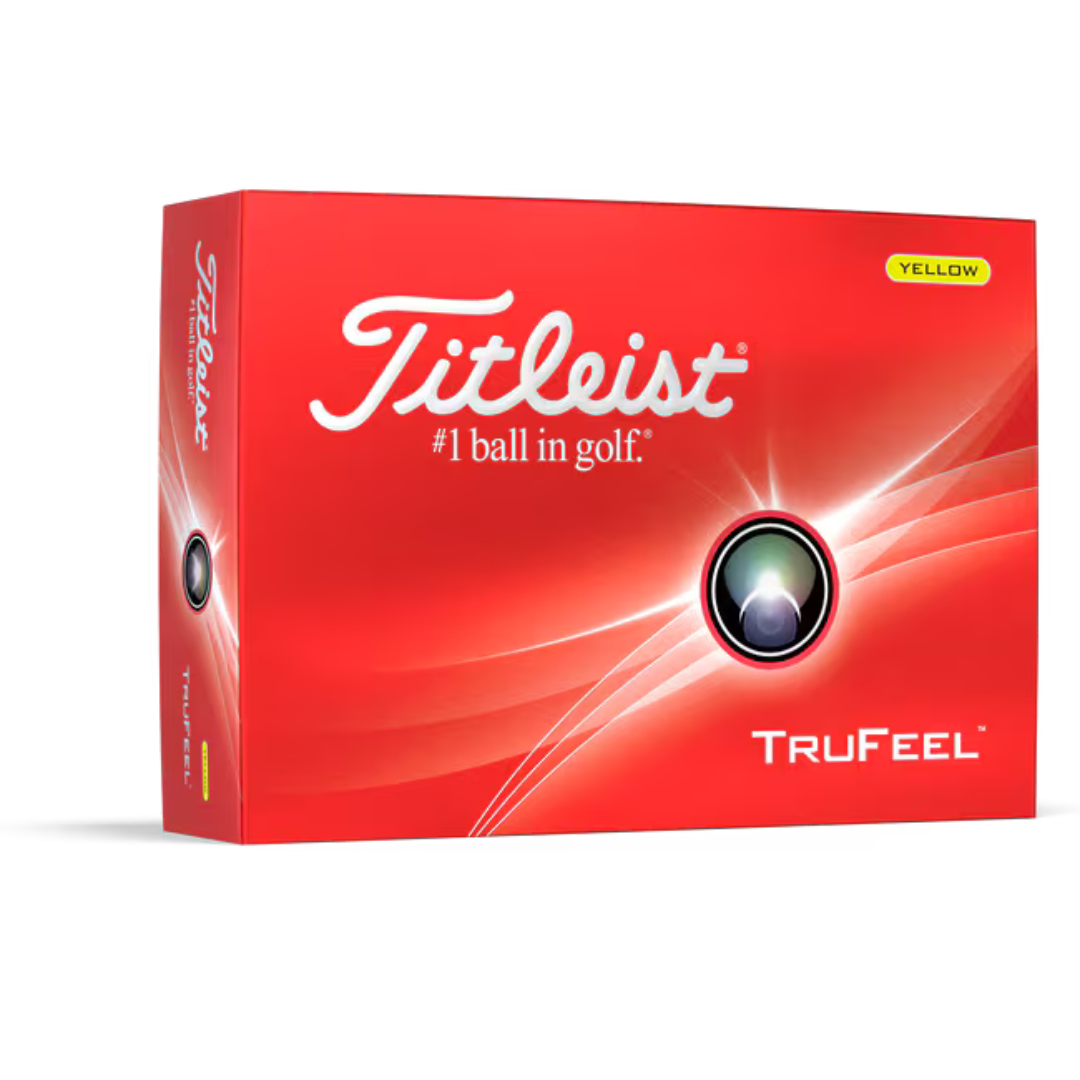 Titleist TruFeel Dozen Yellow - Evergreen Golf Centre