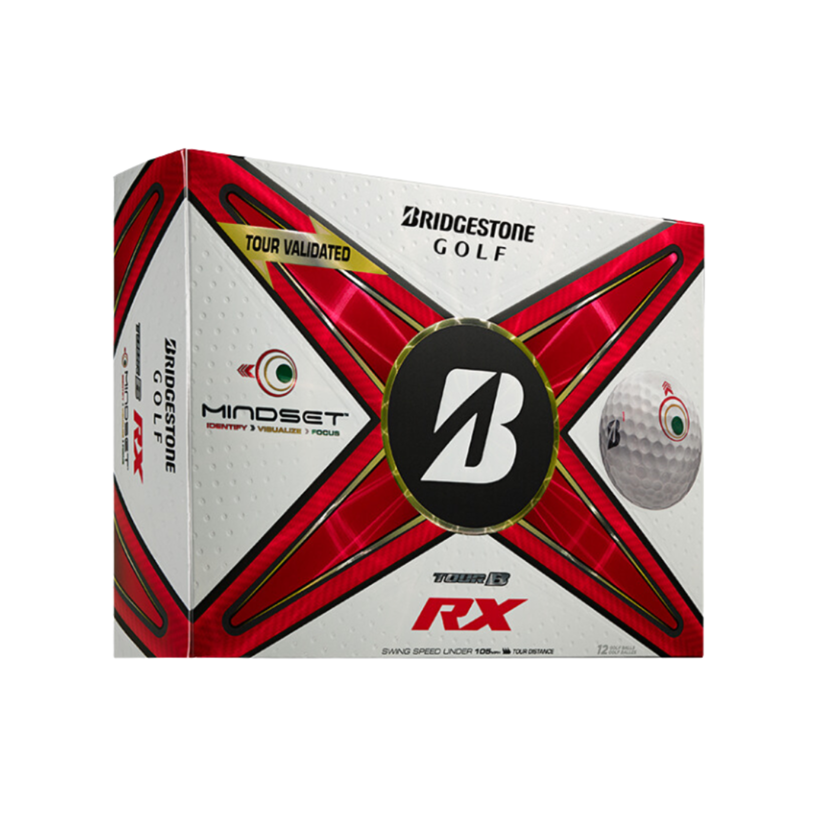Bridgestone Bridgestone Tour B RX Mindset Dozen White