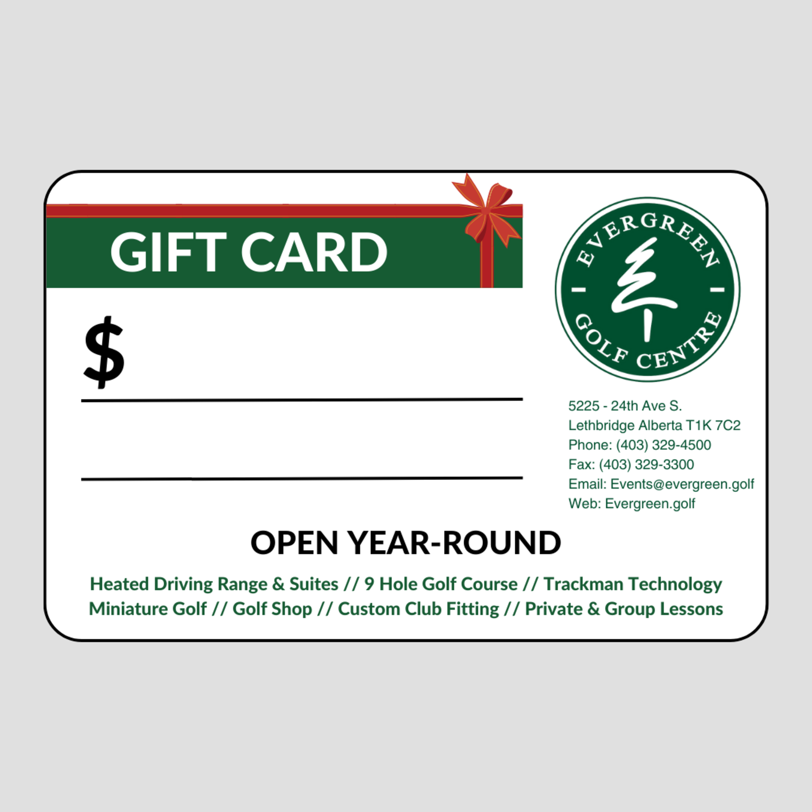 $250 Gift Card