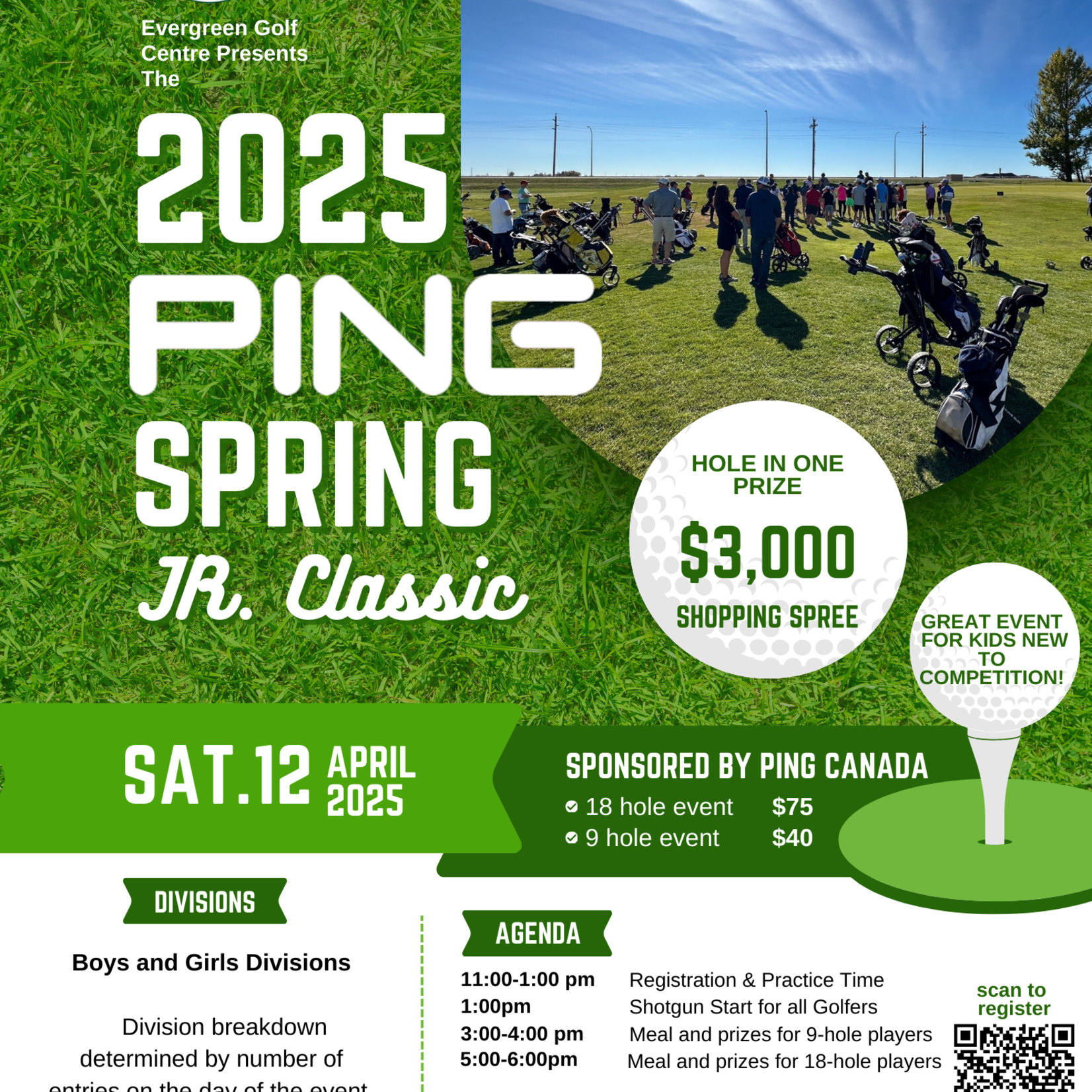 2025 PING Spring Classic Junior Tournament - 18 hole event
