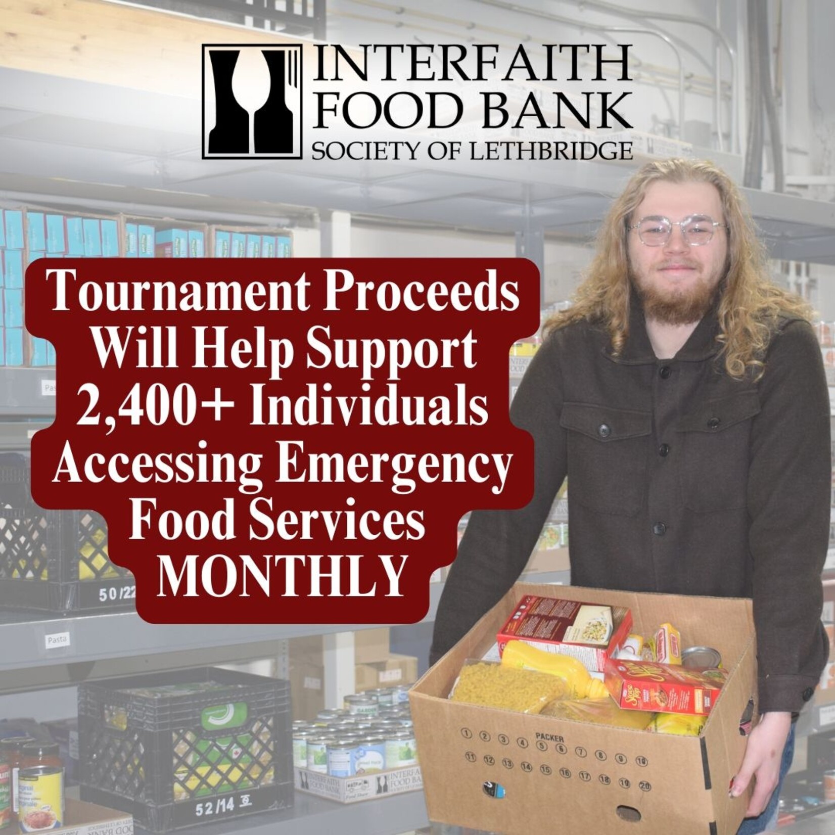 Interfaith Food Bank Scramble in the Suites