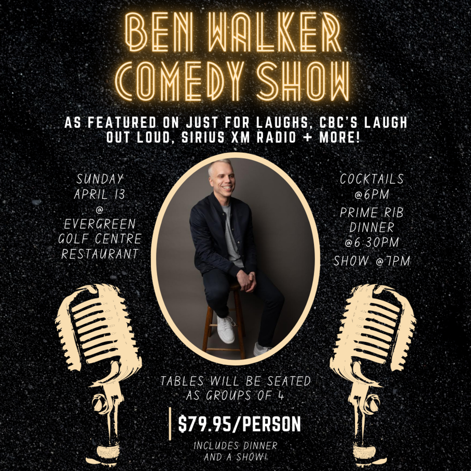 Ben Walker Comedy Show Registration