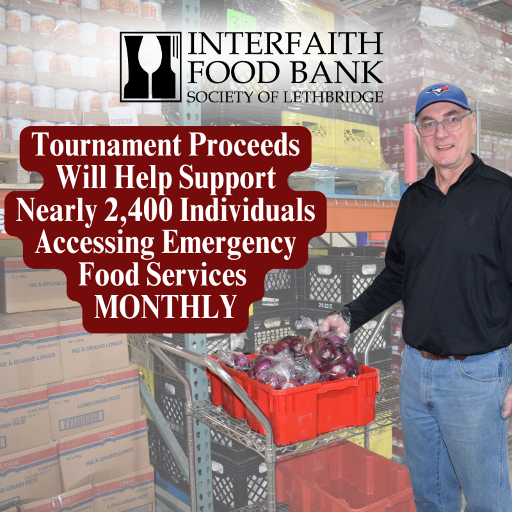 2026 Interfaith Food Bank Scramble in the Suites