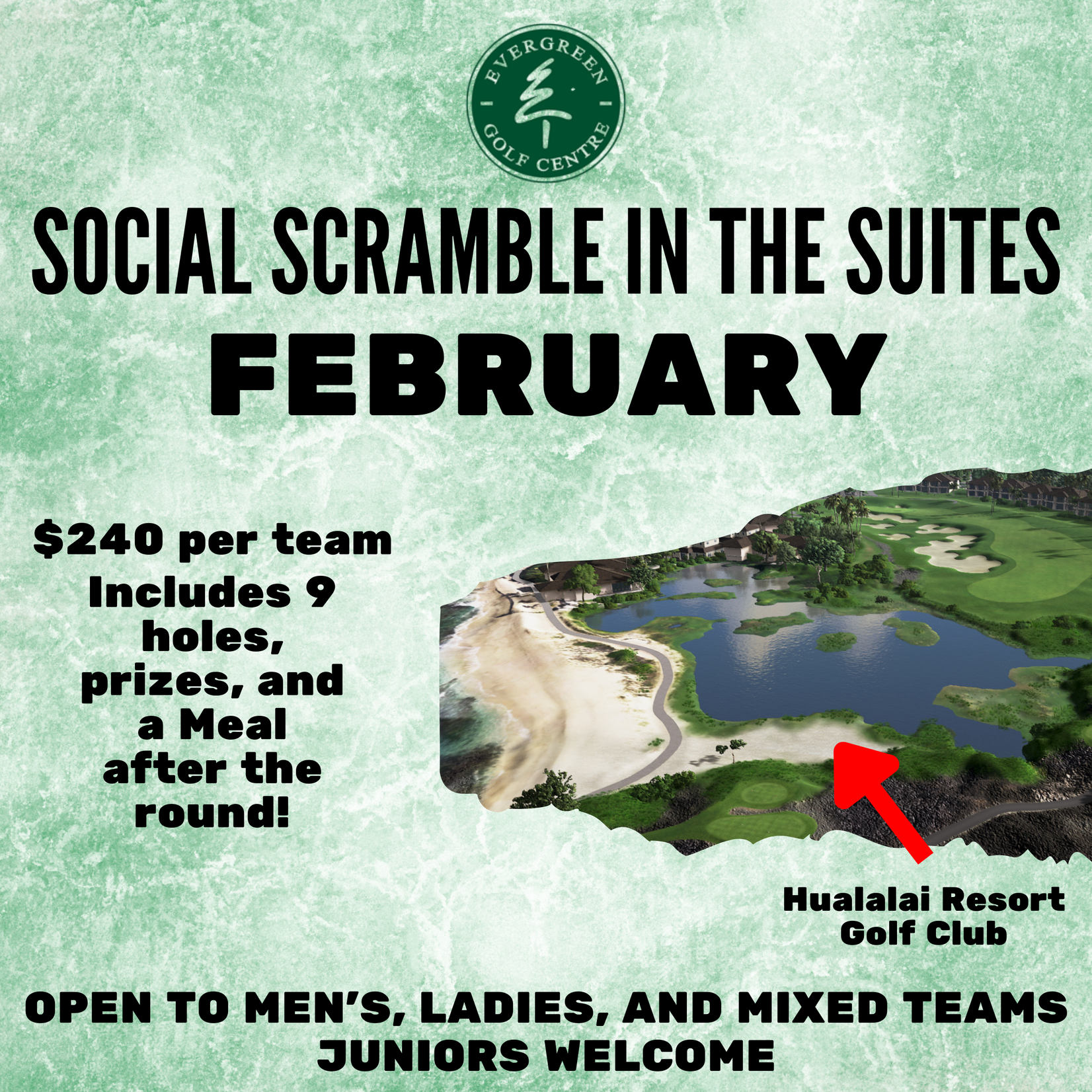Social Scramble in the Suites Team February 2026