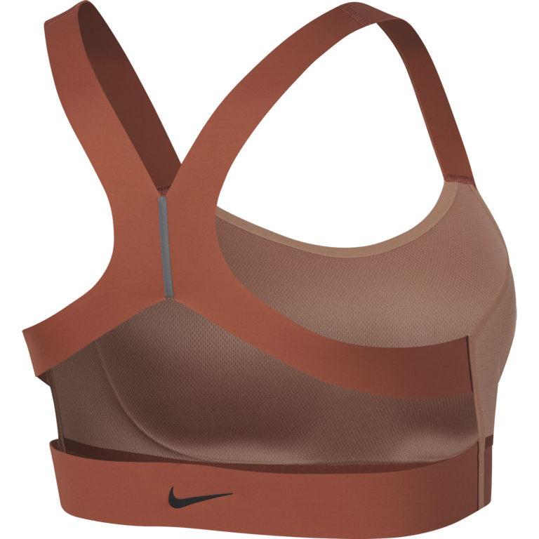 nike rose gold sports bra