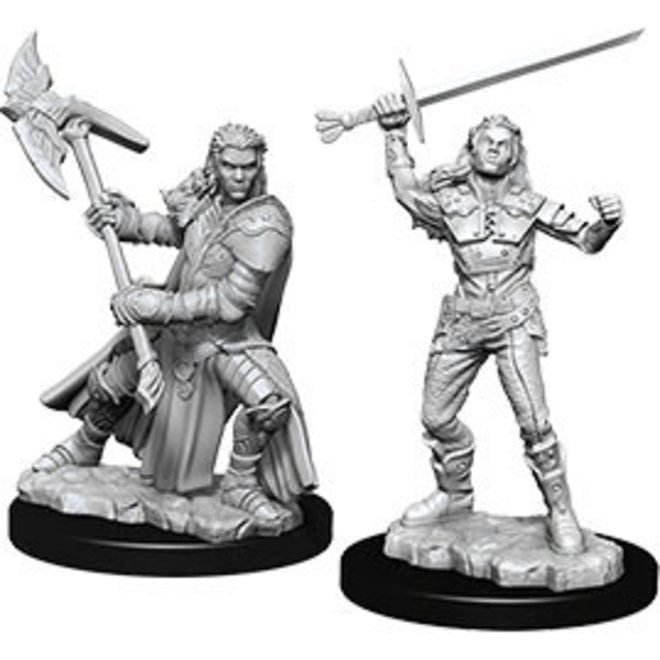 Dungeons & Dragons Nolzur's Marvelous Miniatures: Female Half-Orc Fighter
