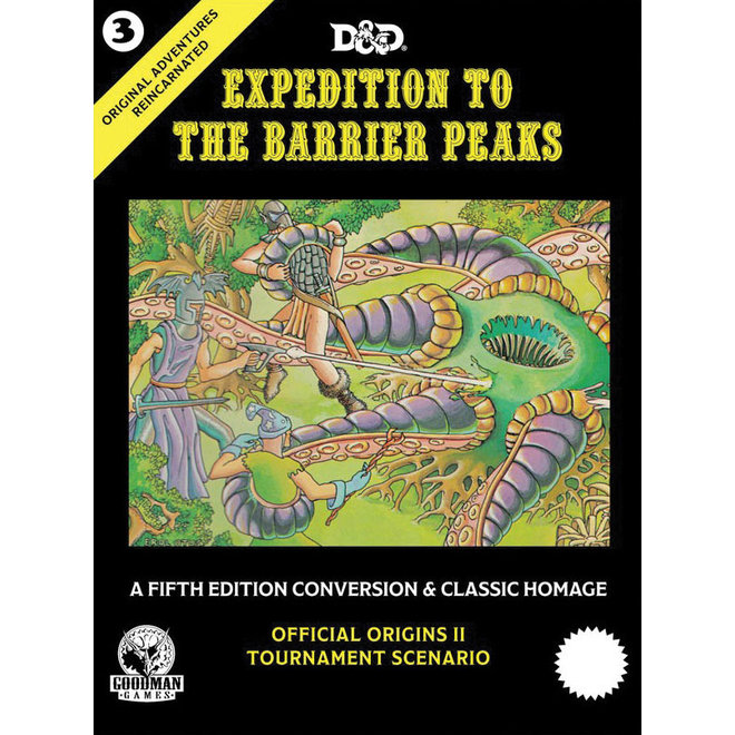 Original Adventures Reincarnated #3 Expedition To The Barrier Peaks