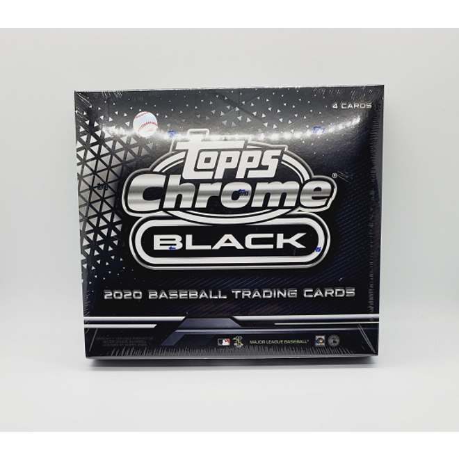 2020 Topps Chrome Black Baseball Hobby Box