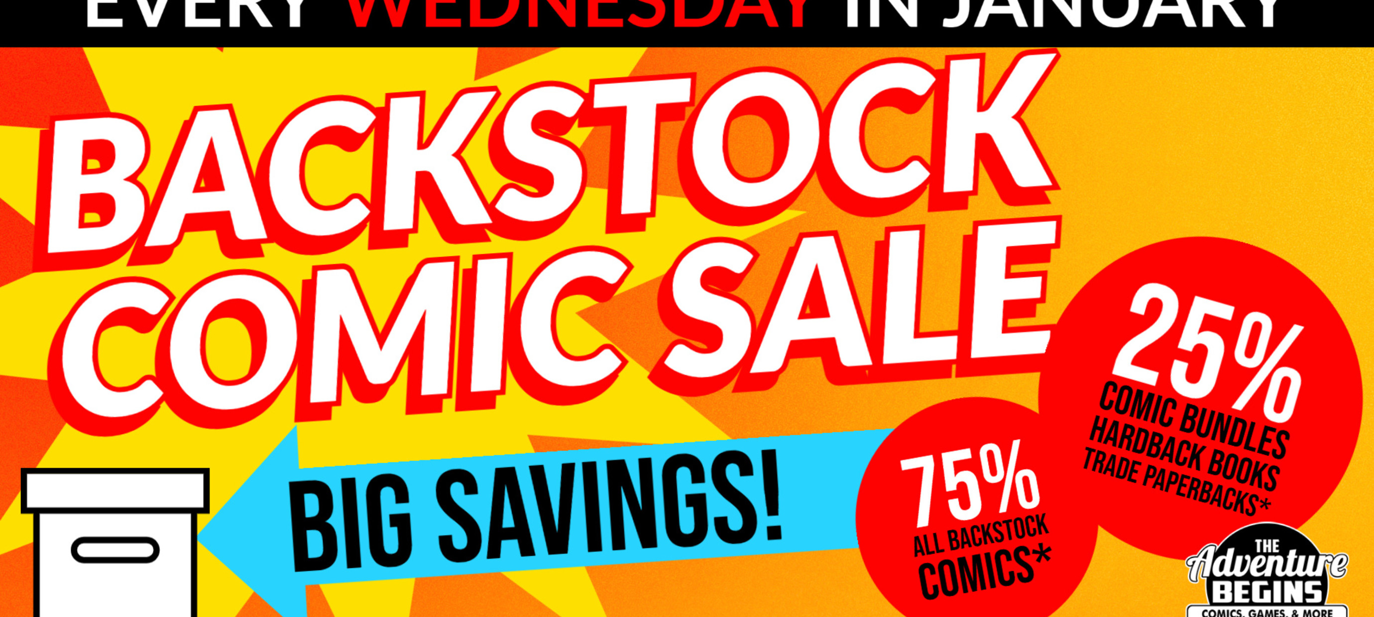 Comics Comics Comics! | Back Stock Comics!