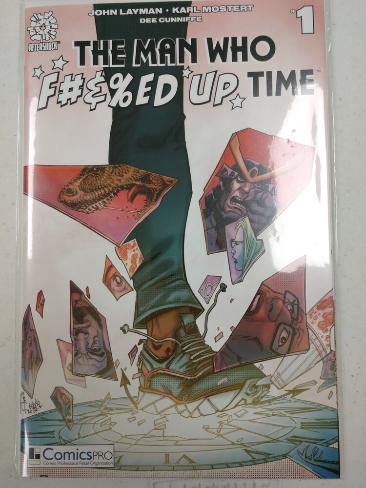 AfterShock Comics The Man Who F#&%ed Up Time #1