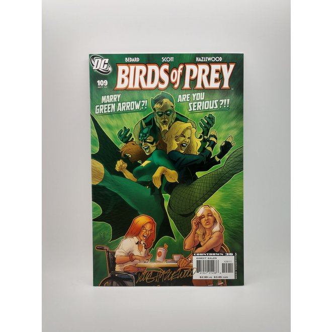 Birds Of Prey #109 (Signed by: Doug Hazelwood)