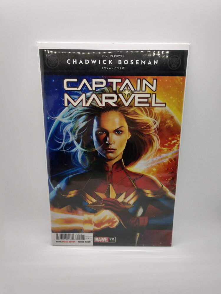 Marvel Comics Captain Marvel #22 LGY #156 1st app of Sora