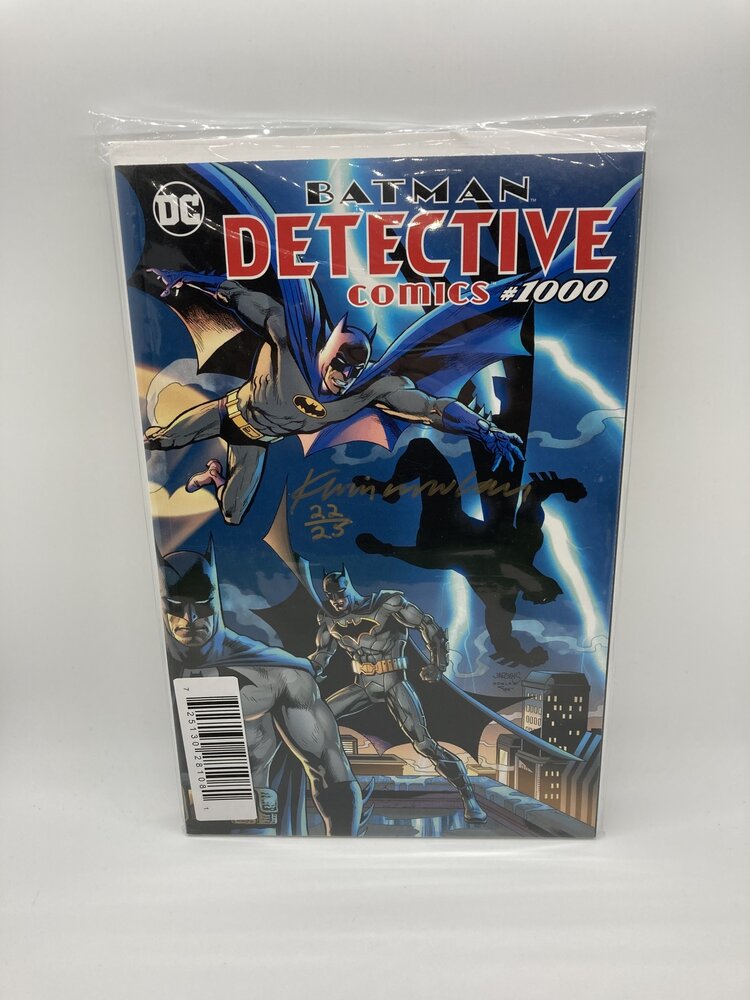 DC Comics Batman Detective Comics #1000, Kevin Nowlan signed/Dave Jurgens Cover