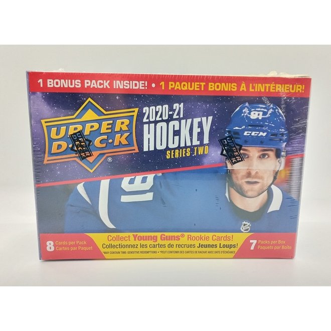 2020-21 Upper Deck Hockey Series 2 Blaster Box