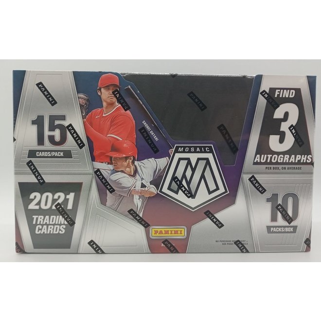 2021 Panini Mosaic Baseball Hobby Box