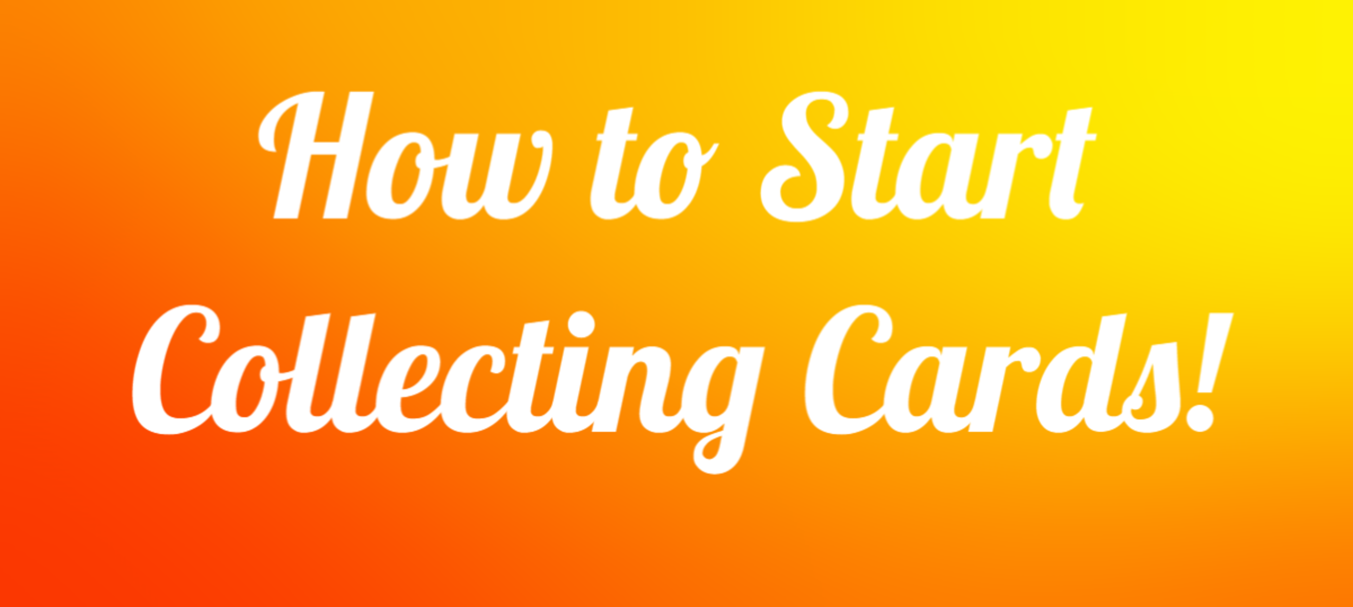 Sports Cards and Stuff | Tips for a Burgeoning Collection