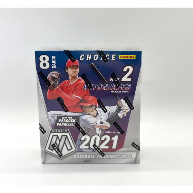 2021 Panini Mosaic Choice Baseball Hobby Box