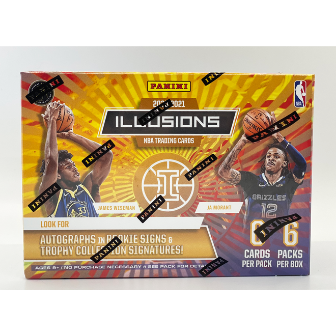 2020-21 Panini illusions Basketball Blaster Box