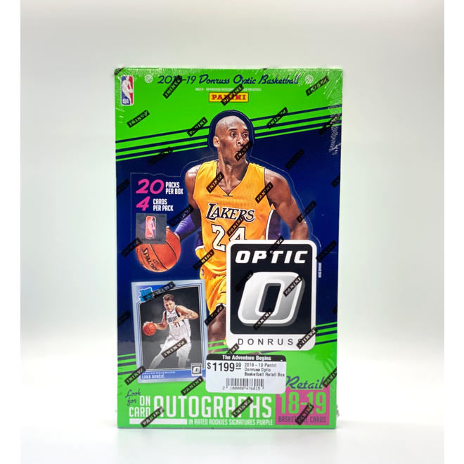 2018-19 Panini Donruss Optic Basketball Retail Box