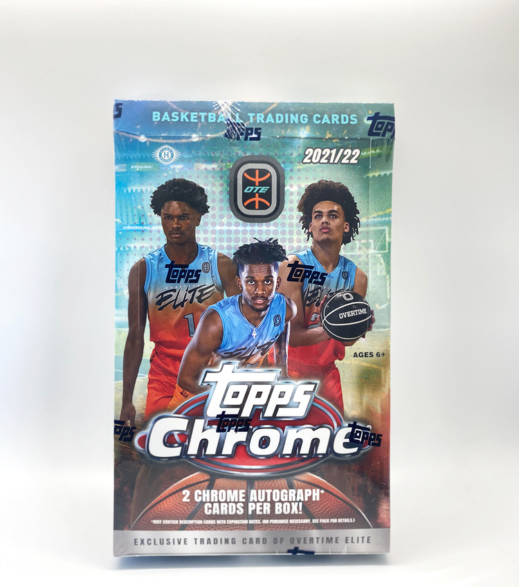 Topps 2021-22 Topps Chrome Overtime Elite Basketball Hobby