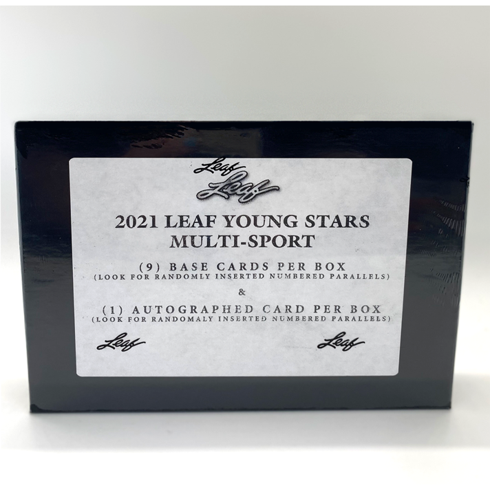 2022 Leaf Autographed Jersey Multi-Sport Edition Hobby Box - The