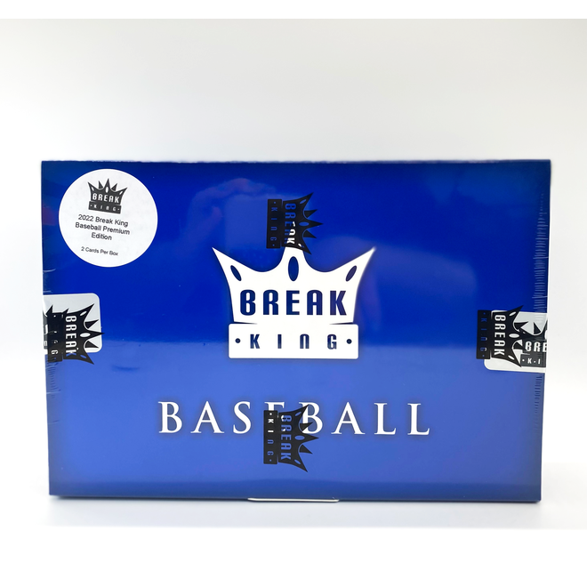 2022 Break King Baseball Premium Edition Hobby Box