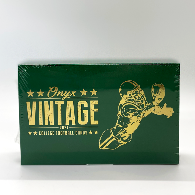 2021 Onyx Vintage Collection College Football Hobby Box