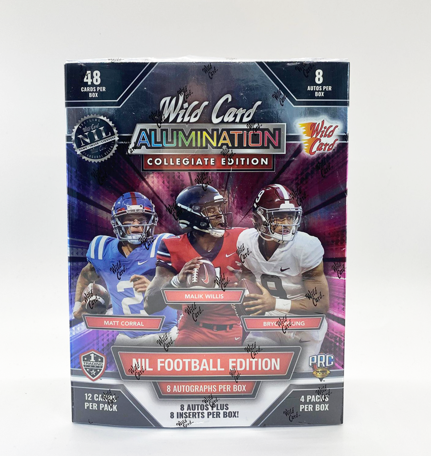 2021 Wild Card Alumination NIL Football Collegiate Edition Box