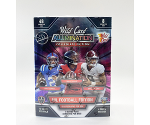 2021 Wild Card Alumination Draft Pick Football Hobby