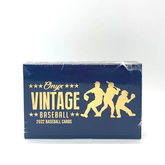 2022 Onyx Vintage Collection Baseball Hobby Box